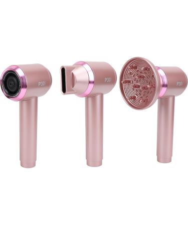 Portable Blow Dryer Rechargeable Hair Dryer with Temperature Control Cold and Hot Wind Adjustable Speed Hair Care for Home Travel (US Plug 100-240V) - Buy Online on SooperMarket.com