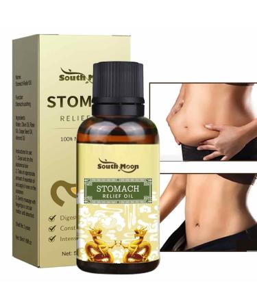 Belly slim oil - abdominal -calming olive rose and grape seed oils - natural essence for appetite relaxation and digestion 50 ml yajexun