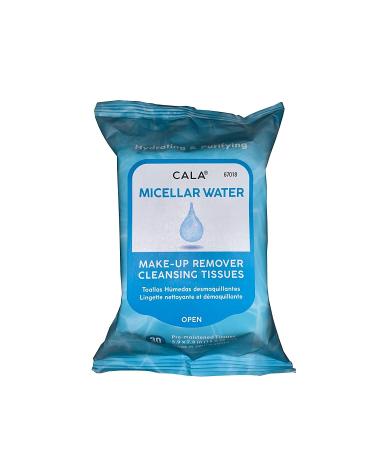 MAKEUP REMOVER CLEANSING TISSUES: MICELLAR WATER (30 SHEETS)