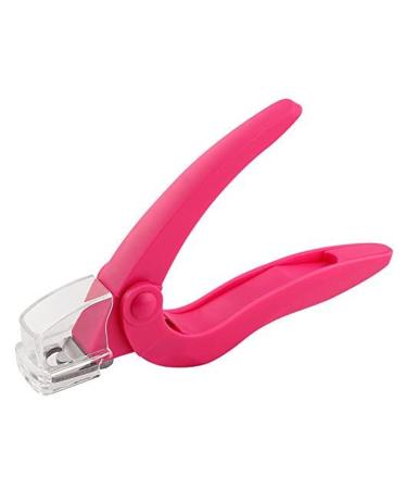 AMOS False Nails Clipper Acrylic UV Gel Fake Artificial Tips Edge Cutter Professional Nail Art Manicure Tool with Tip Trapper