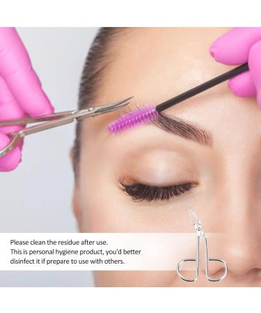Magiclulu Clip Handle Eyebrow Tweezers | Beveled Eyebrow Hair Remover & Plucker Scissors for Precision Grooming - Shop Internationally! - Buy Online on SooperMarket.com