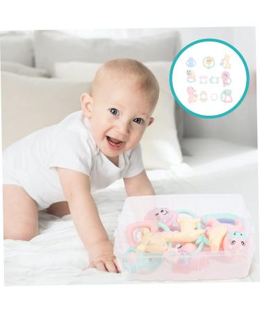 Kisangel Baby Teething Toy Set - Educational Infant Rattle and Chew Toys - Buy Online on SooperMarket.com