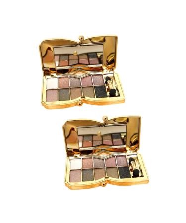 Beavorty 2pcs palette set eyeshadow palette eyeshadow pallete eye shadow eye shadow palettes