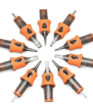 BEZTAT Ultra Premium #10 Bugpin Round Liner Cartridge Needles - 20 Pack with Grip & Machine Covers - Buy Online on SooperMarket.com