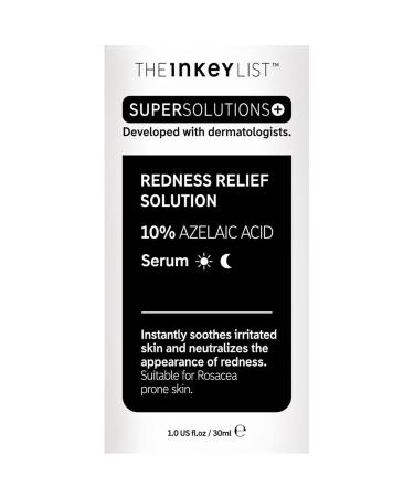 INKEY List Azelaic Acid 10% Serum - Fast-Absorbing Solution for Redness & Soothing Skin - 1.01 fl oz - International Shipping Available - Buy Online on SooperMarket.com