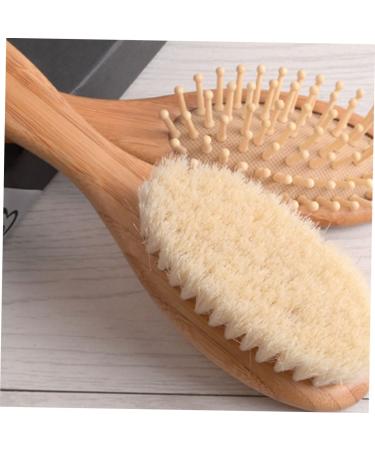 KALLORY Bath Accessories Set: Hair Massager, Wooden Comb, Scalp Massager, Baby Bath Scrubber & Brush - Haircare & Massage Kit for Babies and Adults - Buy Online on SooperMarket.com