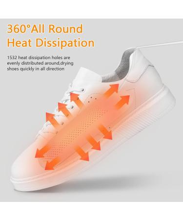 Portable Electric Shoe Dryer & Warmer with Timer | Safe & Fire Resistant Footwear Dehumidifier for Shoes, Boots, Gloves, Socks | Ideal for Rainy Days - Buy Online on SooperMarket.com
