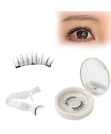 Elaracraft Magnetic Eyelashes Glowze Magnetic Eyelashes Double Sided Magnetic Eyelashes Elaracraft Magnetic Lashes Magnetic Eyelashes with Applicator(B01)