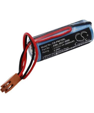 2000mAh Replacement Battery for GE A02B-0118-K111 A02B-0177-K106 A02B-0200-K106 | Compatible with FANUC CNC Power Mate D & E - Buy Online on SooperMarket.com