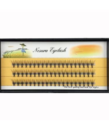 Scala 10 Root 60pcs Black Handmade False Eyelashes - Natural Long Individual Eyelashes Extension (10mm) - Buy Online on SooperMarket.com