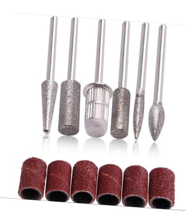 minkissy 1 Set Set Simple Designs Durable Nail Set Manicure Tool Kit Nail Drill for Gel Nails Nail Drill Sanding Bands Nail Polishing Bit Sanding Ring Bands Nail Polishing Tool File medium Assorted Color - Buy Online on SooperMarket.com