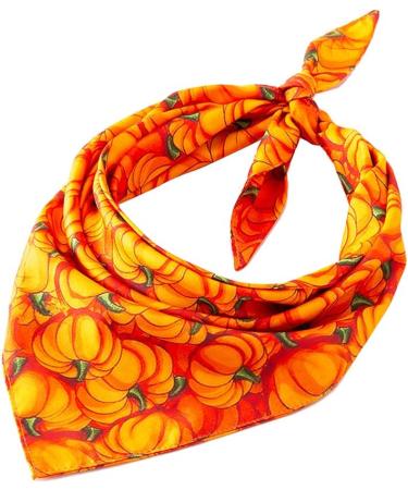 3Pcs Halloween Dog Bandanas Thanksgiving Pet Triangle Bibs Fall Pumpkin Maple Leaf Printed Dog Kerchief Adjustable Washable Scarfs Accessories for Small Medium Large Girl Boy Dogs Puppies Cats Pets - Buy Online on SooperMarket.com