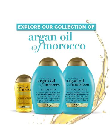 OGX Argan Oil of Morocco Hydrating Conditioner - Moisturizing & Strengthening Formula, 13 Fl Oz - Buy Online on SooperMarket.com