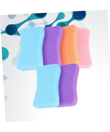 FRCOLOR Pumice Stone Foot Scrub Natural Sponge Rubber Practical Skin Remover Natural Sponges Foot Scraper Sponges for Cleaning Foot Sponge Washer Foot File Scrub Feet Man Pack of 6 - Buy Online on SooperMarket.com