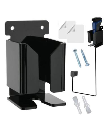 Jingling toothbrush and razor holder toothbrush and razor holder for the shower |Toothbrush and razor holder electric shed holder self-adhesive electrician organizer black