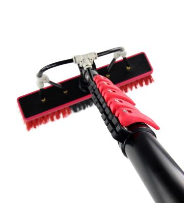 photovoltaic cleaner window cleaning pole Window Cleaning Pole/Water Fed Telescopic Brush/Extendable Cleaner Conservatory Roof Suitable For Photovoltaic Panel CleaningTrucks Windows 9m (Size 7.2m/23.64ft