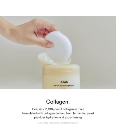 Abib Jericho Rose Collagen Pad - 60 Firming Toner Pads with Hydrating Collagen Extract for Radiant Skin | International Shipping Available - Buy Online on SooperMarket.com
