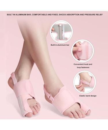 Foot Thumb Valgus Corrector - Soft High Elasticity Toe Separators for Pain Relief and Improved Feet Care - Buy Online on SooperMarket.com