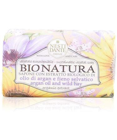 Nesti Dante Nesti dante bio natura sustainable vegetal soap - argan oil and wild hay 8.8oz 8.8 Ounce