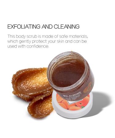 120g Body Exfoliating Scrub Cream - Deep Cleansing & Hydrating Moisturizer for Refreshing Tender Skin | Gentle Exfoliation Gel - International Shipping Available - Buy Online on SooperMarket.com