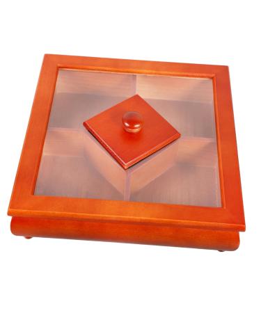 IMIKEYA 1pc Dried Fruit Box Vegetable Desktop Box Acrylic