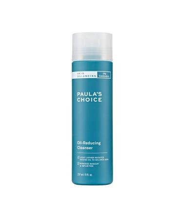 Paula's Choice SKIN BALANCING Oil-Reducing Cleanser with Aloe  Face Wash for Oily Skin & Large Pores  8 Ounce 8 Fl Oz (Pack of 1)