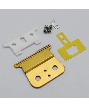Professional Hair Trimmer T-Outliner Replacement Blades Set #04521 Compatible with Andis Model GTO GO SL SLS Hair Trimmers (Gold) - Buy Online on SooperMarket.com