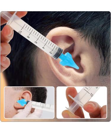 Healeved Ear Cleaner 12 pcs - Ear Wax Removal Syringe Tool Set - Assorted Colors - Ear Irrigation and Cleaning Kit - Buy Online on SooperMarket.com
