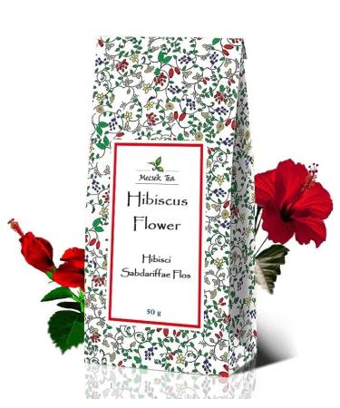 Hibiscus Flower Herbal Natural Premium Loose Flowering Leaf Tea 50g - Hibisci Sabdariffae Flos