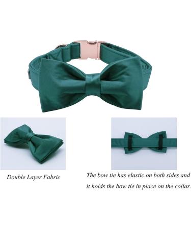 Buy Lionet Paw's Comfortable Silk Christmas Dog Collar with Removable Fly for XLarge Dogs (Neck 40-66cm) - Stylish Green 1 Pack - Buy Online on SooperMarket.com