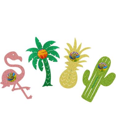 Warmhm 48 Pcs Candy Paper Decorative Lollipop Decorations Lollipop Party Accessories Lollipop Paper Package DIY Lollipop Flamingo Lollipop Decor Paper Lollipop Decor Pink Pineapple Hawaii - Buy Online on SooperMarket.com