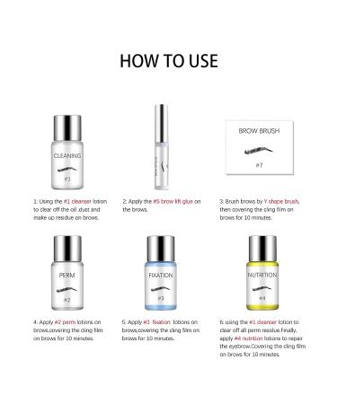MIELIKKI Eyebrow Lamination Kit | DIY Brow Lift Styling Kit for Fuller Thicker Brows | Lasts 6 Weeks | Easy Home & Salon Use | Includes Brow Brush & Film - Buy Online on SooperMarket.com