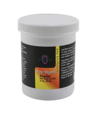 Ryan's Pet Supplies Paw Brothers Nail Care Paw-Styptic Powder for Dogs, 3oz