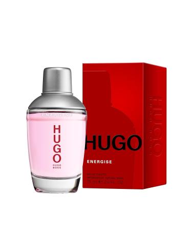 Hugo Energise Eau de Toilette Citrus Men's Cologne With Notes of Mandarin Pink Pepper Juniper Berry Wood & Suede Luxury Perfumes for Men Long Lasting Fragrance - Buy Online on SooperMarket.com