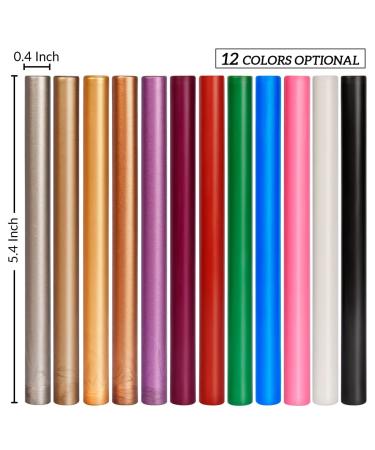 16PCS Burgundy Glue Gun Wax Seal Sticks for Wedding Invitations & Cards - Buy Online on SooperMarket.com