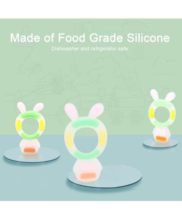 Baby Bite Ring for Newborns (0-6 Months) - Wear-Resistant Dishwasher-Safe Pink Anti-Finger Sailing Teether - Buy Online on SooperMarket.com