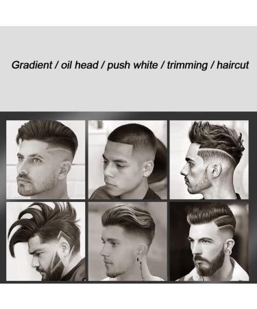 Professional Hair Clippers Kit with LCD Display - Rechargeable Stainless Steel Beard & Mustache Trimmer for Men | Grooming Salon Essentials - Buy Online on SooperMarket.com