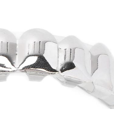 Hip Hop Teeth Halloween Hip Hop Teeth Convenient for Halloween Party for Hip Hop Fashion Shows(Silver) - Buy Online on SooperMarket.com
