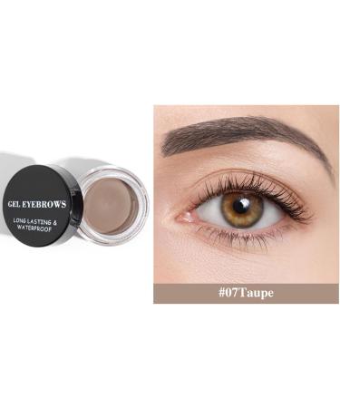 Colorful eyebrow cream waterproof three-dimensional stereotypes above the color eyebrows (07) - Buy Online on SooperMarket.com