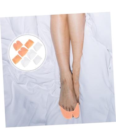 KALLORY 4 Pairs Toe Cover Foot Protectors - Silicone Toe Sleeves, Metatarsal Pads, Toe Caps, Soft Gel Ball of Foot Pads - Buy Online on SooperMarket.com