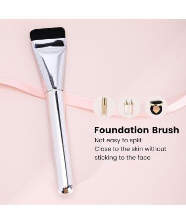 Flat Top Kabuki Foundation Brush by bzconxin - Premium Makeup Brush for Liquid Cream & Powder - Perfect for Buffing & Blending - Buy Online on SooperMarket.com