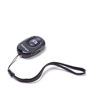 Photomyne Wireless Camera Shutter Clicker | Camera Shutter Remote Control for iPhone & Android Smartphones | Wireless Remote Control Selfie Button - Includes Wrist Strap (1 Pack)