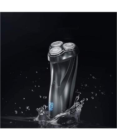 GeRRiT Electric Razor - 3D Rechargeable Waterproof Shaver for Men | Wet & Dry Rotary Electric Shaving with Pop-up Trimmer & LED Display | 150 Mins Battery Life - Buy Online on SooperMarket.com