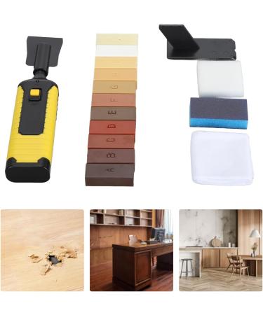 Floor Repair Wax Kit - 11 Color Wood Floor Repair Solution for Scratches Cracks & Holes | International Shipping - Buy Online on SooperMarket.com
