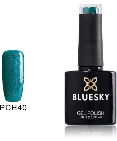 Bluesky Gel Nail Polish Shimmer Set Shimmer Glitter Gold Pink Silver Purple (Requires Curing Under Uv/Led Lamp) 10 ml - Buy Online on SooperMarket.com