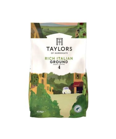 Rich Italian Ground Coffee 454g .Taylors of Harrogate Ground Coffee. full of flavour.