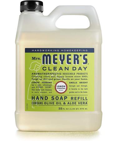 Mrs. Meyer's Clean Day Liquid Hand Soap Lavender & Lemon Verbena 33 Oz Refill - 1 Bottle - Buy Online on SooperMarket.com