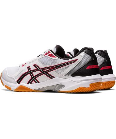 ASICS Men's Gel-Rocket 10 Court Shoes 10.5 - White/Classic Red - Buy Online on SooperMarket.com