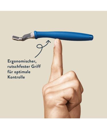 Harry s Wet Razor for Men - Complete Shaving Set with Blue Handle & 10 Replacement Blades | Premium Men s Grooming Essentials - Buy Online on SooperMarket.com