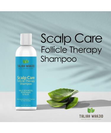 Taliah Waajid Scalp Care Follicle Therapy Shampoo | Natural Treatment for Thinning Hair & Hair Loss | Wild Sea Moss Rosemary & Aloe | 8oz - Buy Online on SooperMarket.com